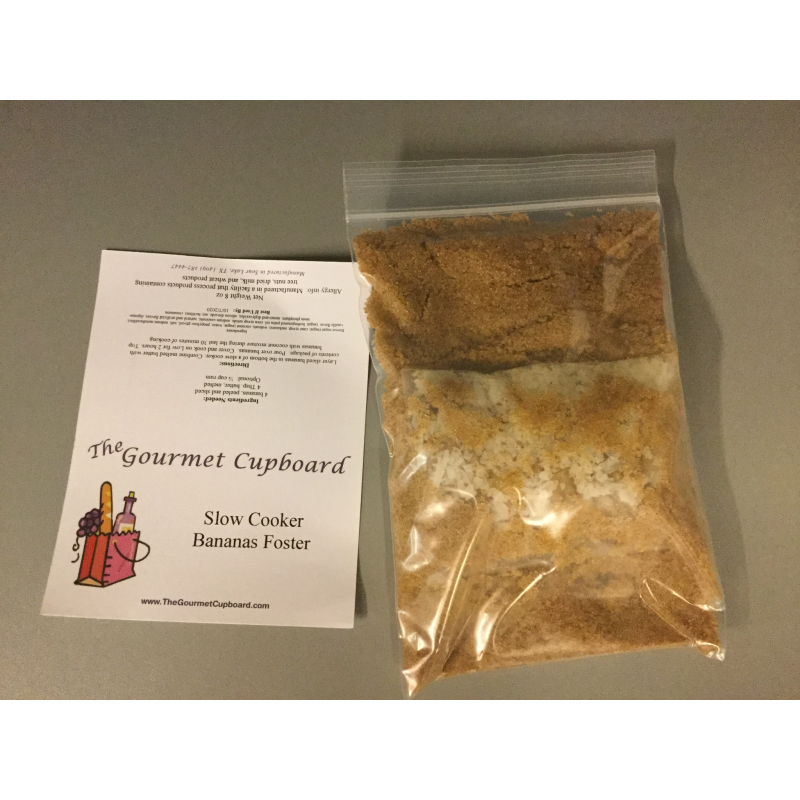 Slow Cooker Bananas Foster MixTGC